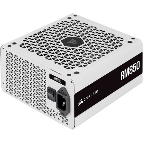 Fuente de Poder 850W Corsair CP-9020232-NA RM850 80 Plus Gold, 24-PIN ATX, 140MM, Color Blanco