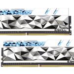 Memoria DDR4 16GB (2X8GB) 3600MHZ G.Skill Trident Z Royal Elite CL16 Plata, F4-3600C16D-16GTESC