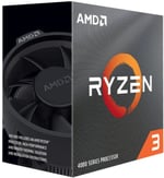 Procesador AMD Ryzen 3 4100 Socket AM4/ Quad Core/ Disipador Wraith Stealth, 100-100000510BOX