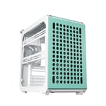 Gabinete Cooler Master Qube 500 Flatpack Con Ventana/ Midi-Tower/ ATX/ USB 3.0/ 1 Vent/ Sin Fuente/ Color Blanco-Menta, Q500-DGNN-S00