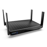 Router Inalámbrico Linksys Hydra Mesh Wifi 6E MR7500 Triple Banda / 2.4 / 5 / 6GHZ / 4800MBITS / 4 Antenas / Negro