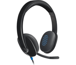 Diadema con micrófono USB Logitech H540, 981-000510