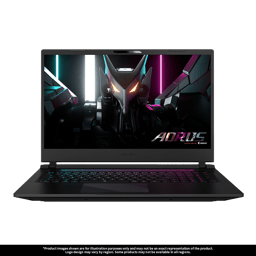 Laptop Aorus 17 9KF 17.3"/Intel Core I5-12500H/8GB RAM/512GB SSD/RJ45/USB/HDMI/DP/1920X1080/WIN 11 PRO/Negro/AORUS 17 9KF-E3L