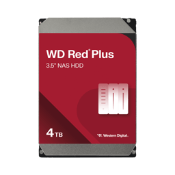 Disco Duro Interno 4TB WD Red Plus WD40EFZZ/3.5"/SATA III/5400RPM/Para NAS
