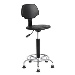 Silla Ejecutiva Alta Nextep Ne-653T Negro / Hasta 110Kg / De Poliuretano / Con Alta Resistencia