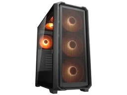 Gabinete Cougar MX600 Air Pro/Mid-Tower/Con Ventana/Sin Fuente/Con 6 Ventiladores ARGB Incluidos/Negro/E-ATX/CGR-2SC9B-PRO