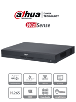 DVR de 32 Canales Dahua DH-XVR5232AN-I2 5MP/ 1080P/ Wizsense/ H.265+/ 2 Canales de Reconocimiento Facial/ Proteccion Perimetral