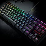Teclado Mecanico TKL Redragon Kumara K552-KR-SP Rainbow/ Switch Red/ Color Negro