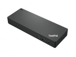 Docking station LENOVO ThinkPad Universal Thunderbolt 4, 4xUSB 3.1, 2xUSB 2.0, 1xHDMI, 2xDisplayPort, 1xRJ-45, color negro, 40B00135US