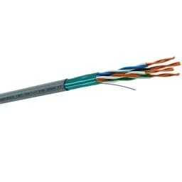 Bobina De Cable FTP Cat5E Condumex 664445-15 / 4 Pares / Calibre 24 AWG / CM / Color Azul / 305M