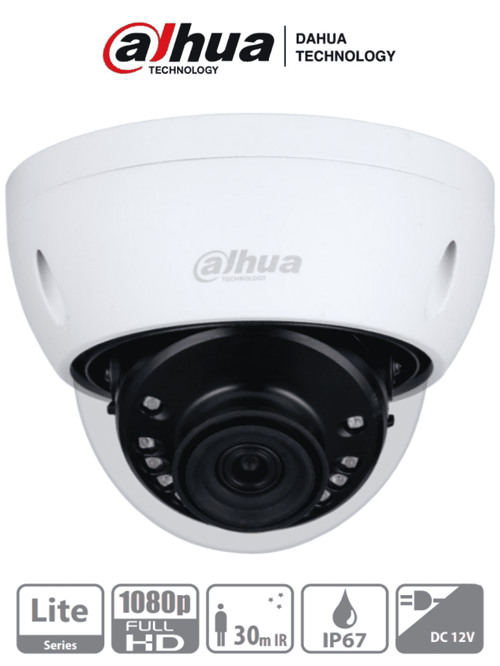 Camara Domo Dahua HDBW1200EN-0280B-S5 2MP/ 2.8MM/ IP67