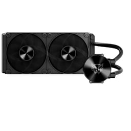 Enfriamiento Liquido Balam Rush Cryo Allblack 240 / Intel Y AMD / ARGB / 2X120MM / 1800RPM / Negro / BR-944090
