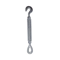 Tensor De 5/8" x 9" Syscom TEN5/8X9OGJ, Acero Forjado Ojo-Gancho Galv. Inmersión En Caliente (Carga Max. 2250 Lbs)
