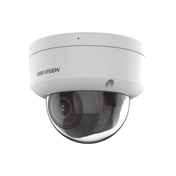 Camara Mini Domo IP Hikvision 2 MPX/Lente Mot. 2.8 a 12MM/40 MTS Luz Blanca+40 MTS IR)/Acusense/Exterior IP67/IK10/WDR 120DB/POE/ONVIF/Alarmas I/O/Micro SD/Metal/Acusearch/DS-2CD2723G2-LIZS2U