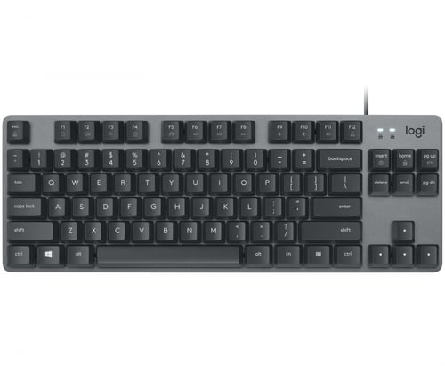 Teclado Logitech K835 Switch Blue TKL Alambrico Negro 920-010085