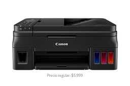 Multifuncional Canon Pixma G4110 Color/ Tinta Continua/ WI-FI/ ADF, 2316C004AB
