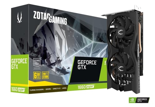Tarjeta de Video Zotac Nvidia Geforce ZT-T16620J-10M / 6GB/ GDDR6/ 192BIT/ 1785MHZ/ HDMI/ PCI Express 3.0