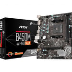 MB MSI B450M-A PRO MAX DDR4 / Socket AM4 / HDMI / 32GB / USB 2.0 / Micro-ATX