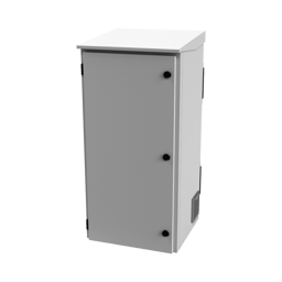 Gabinete de Exterior C/Rack de 19" Linkedpro DE 24U Con Ventiladores y Termostato, LP-FORTE-24U-R3