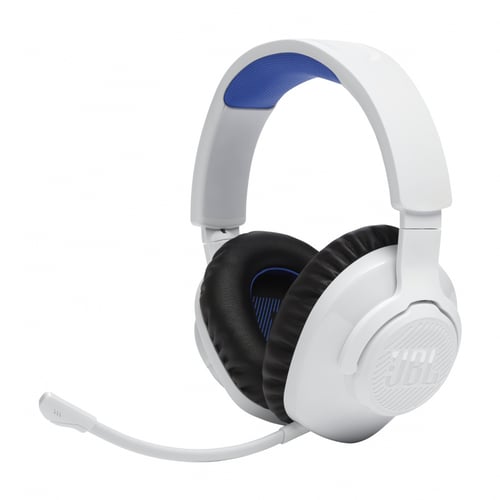 Diadema Audífono C/Micrófono / JBL Quantum 360P / Gaming / Inalámbricos / Bluetooth / Blanco / Para PlayStation / JBLQ360PWLWHTBLU