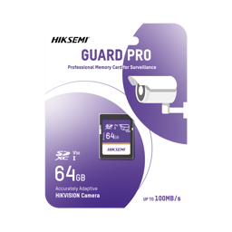 Memoria SDXC 64GB Hiksemi HS-SD-P10/64G/GUARDPRO Clase 10/Especializada Para Videovigilancia