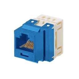Jack modular punchdown categoría 5e azul, Panduit NKP5E88MBU