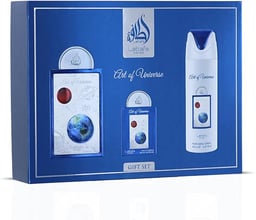 Set De Perfume Lattafa Pride Art Of Universe Unisex EDP 100ml + EDP 20ml + Spray Corporal 200ml 6290362347187