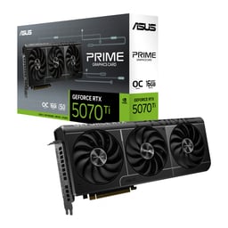 Tarjeta de Video Asus Prime-RTX5070TI-O16G Nvidia Geforce RTX 5070 TI/16GB GDDR7/PCIE-5.0/HDMI/Display Ports