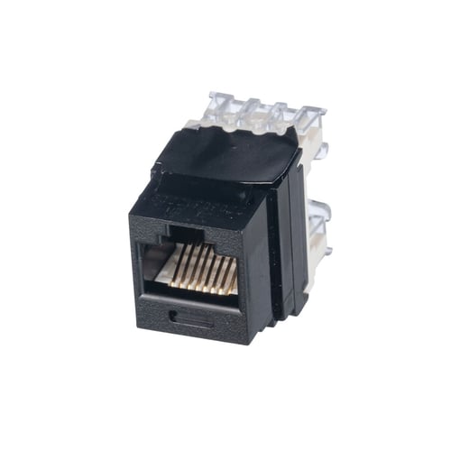 Conector Jack RJ45 CAT6 de Repuesto, Estilo 110 de Impacto, Para Patch Panel DP de Panduit, DRJ688TGBL