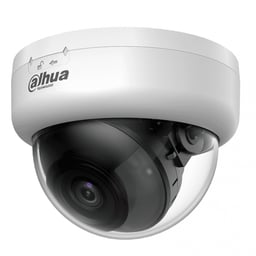 Cámara Domo Dahua DH-HAC-D1A21N-U De 2MPX / 2.8MM / IR Inteligente De Hasta 25M / WDR Digital / Soporta HDCVI & AHD & HDTVI & CVBS / Policarbonato