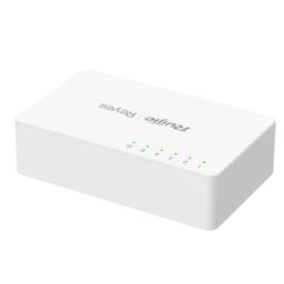 Switch Ruijie RG-ES05F De 5 Puertos / No Administrable / Visible En La Topologia De La Nube / 10 / 100MBPS / 1.0 GBIT / S