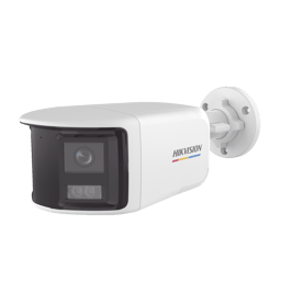 Camara Bala TurboHD Hikvision DS-2CE12KF3TP-DLS 3K/5MPX/180°/40M IR/IP67/WDR/Colorvu+Panoramica+Dual Light