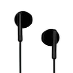 Audífonos alámbricos con micrófono Vorago EP-306-BK, USB tipo C, manos libres, 1.2 metros, color negro