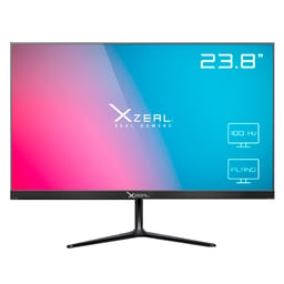Monitor XZEAL 23.8" Curvo LED Panel VA HDMI VGA Color Negro
