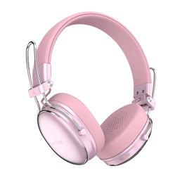 Diadema Audifonos C/Microfono Inalambricos Acteck Luxe CHIC HP710/Bluetooth/Cancelacion de Ruido Hibrido/Color Rosa/AC-940900