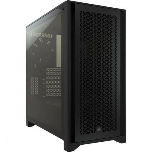 Gabinete Corsair 4000D RGB Airflow, Vidrio Templado Media Torre, Color Negro, CC-9011240-WW