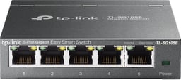 Switch TP-Link TL-SG105E/5 Puertos/No Administrable/10/100/1000MBPS/2000 Entradas/IGMP Para Vigilancia