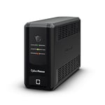 No Break Cyberpower UT750GU 750VA/ 375W Interactivo, Indicador Led, 8 Nema 5-15R, Torre, Puerto USB, Green Power