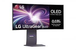 Monitor 39" LG Curvo UltraGear OLED WQHD 39GS95QE-B.AUS/240HZ/G-SYNC/FreeSync/2XHDMI/1XDP/Negro