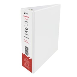 Carpeta Panorámica Nextep NE-013T de Vinil / Aro "O" / 2.5" / Tamaño Carta / Blanca