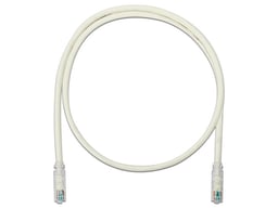 Cable Patch Cord UTP Saxxon OPATCRUTPBL 1M CAT 5E/1 Metro/28 AWG/Blanco