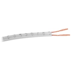 Bobina De Cable POT 2X18AWG Indiana PC02 NOM-063-SCFI / Aplicaciones En Electrodomésticos Y Electrónicos / 100M / Blanco