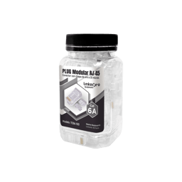 Paquete de 100 conectores chapado de oro RJ45 Cat.6A Linkedpro, TC6A-100