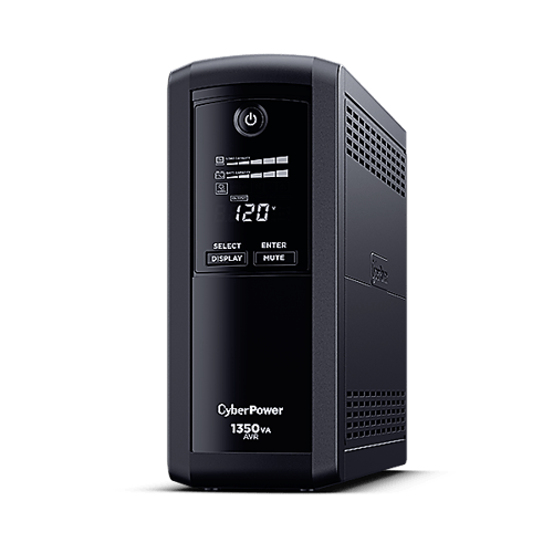 No Break Cyberpower CP1350AVRLCDA 1350VA/ 815W LCD/ AVR/ 10 Contactos