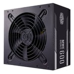 Fuente de Poder 600W Cooler Master 80 Plus Bronce, MPE-6001-ACAAB-US