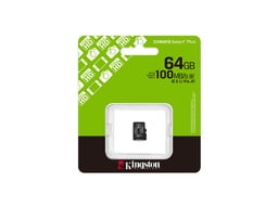Memoria microSDXC 64GB Kingston Canvas Select Plus Gen3 Clase 10/Sin Adaptador/SDCS3/64GBSP