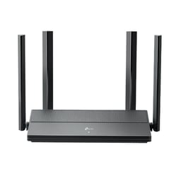 ROUTER INALAMBRICO TP-LINK EX141 2.4/5GHZ, BANDA DUAL, WIFI 6, 1201MBIT/S, 4X RJ-45, 4 ANTENAS EXTERNAS