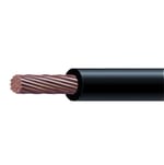 Bobina de cable Indiana 10AWG conductor de cobre suave cableado, aislamiento de pvc, auto extinguible 100m, SL-Y-304-BLK