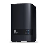 NAS WD My Cloud EX2 Ultra 24TB/ Con 2 Discos de 12TB/ 2 Bahias/ 1.3GHZ/ 1GB/ 1 Ethernet/ 2 USB3.0/ RAID 0-1, WDBVBZ0240JCH-NESN