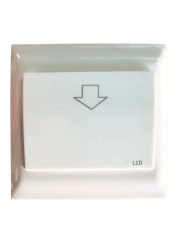 Modulo de Ahorro de Energia LED ZKTeco Energy Saving Switch - All Control de Energia Para Habitaciones de Hotel